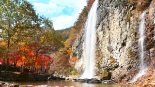 강천산군립공원 구장군폭포
