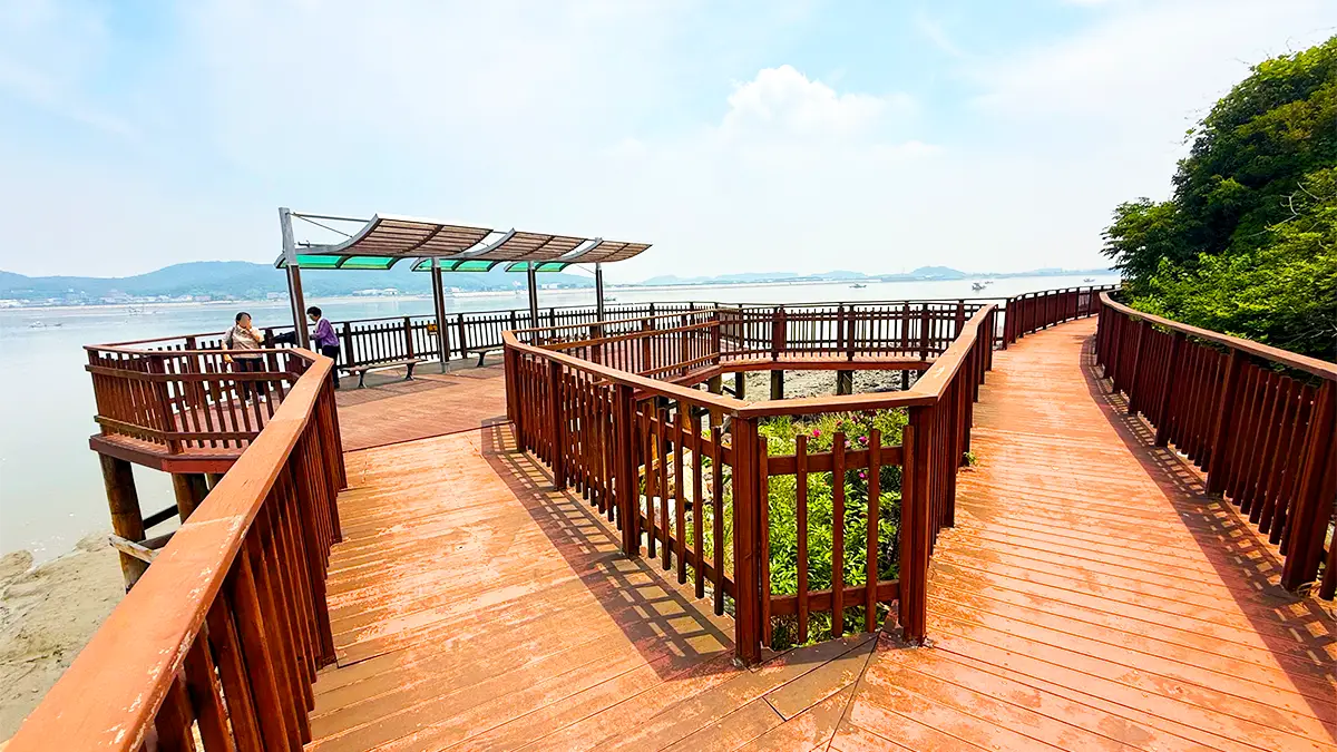 황산도 해안탐방로 데크길 황산도 해안탐방로 데크길