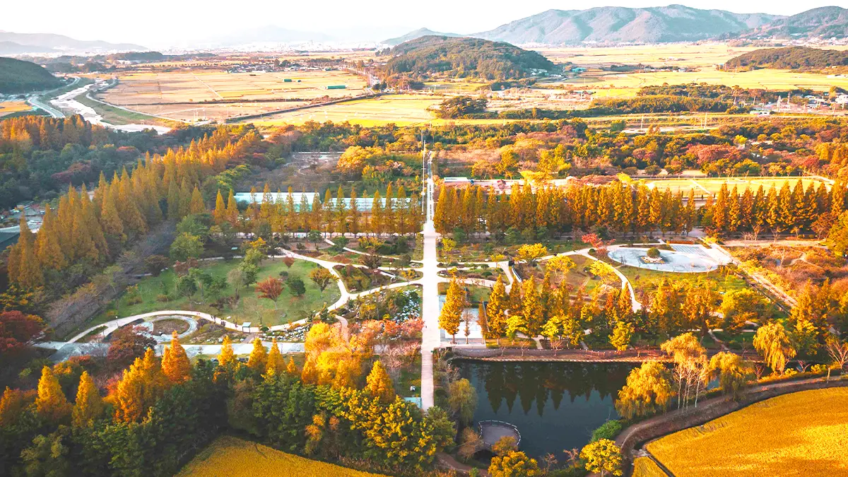 경북천년숲정원 전경 경북천년숲정원 전경