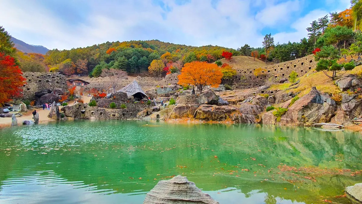 하동 삼성궁 단풍