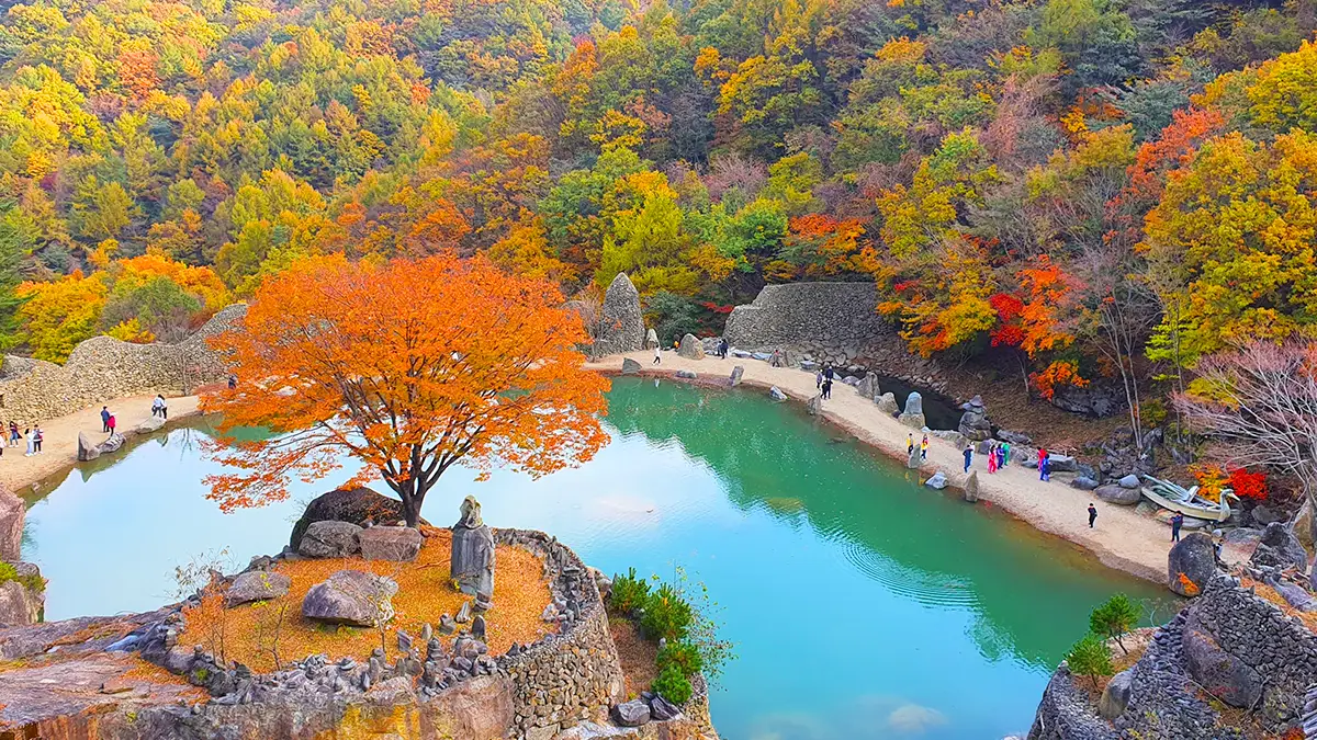 하동 삼성궁 가을