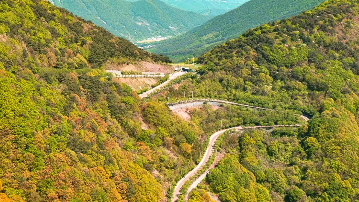 한우산 드라이브