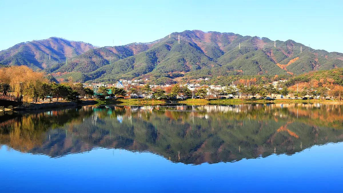 의림지 전경 의림지 전경