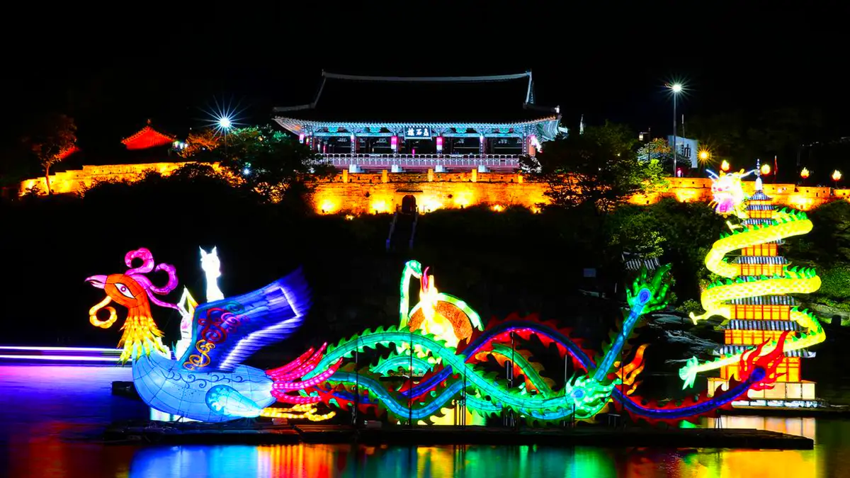 진주 남강유등축제 진주 남강유등축제