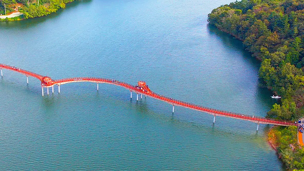 나주호 둘레길 전경 나주호 둘레길 전경