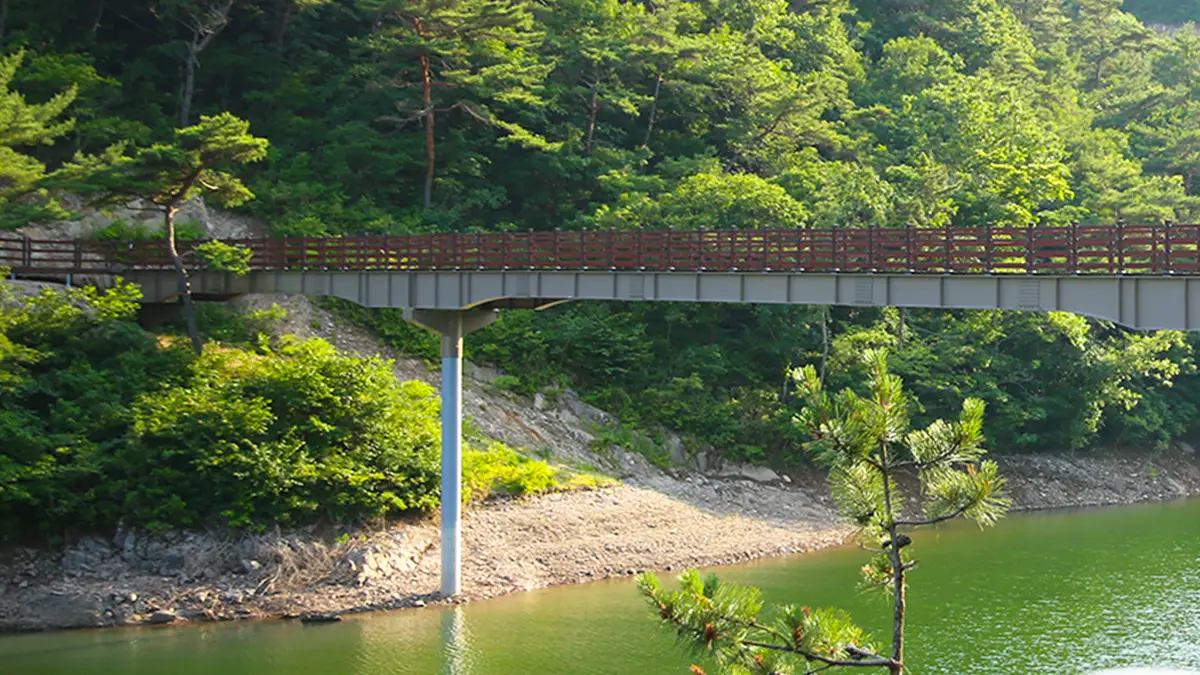 나주호 둘레길 개통 나주호 둘레길 개통
