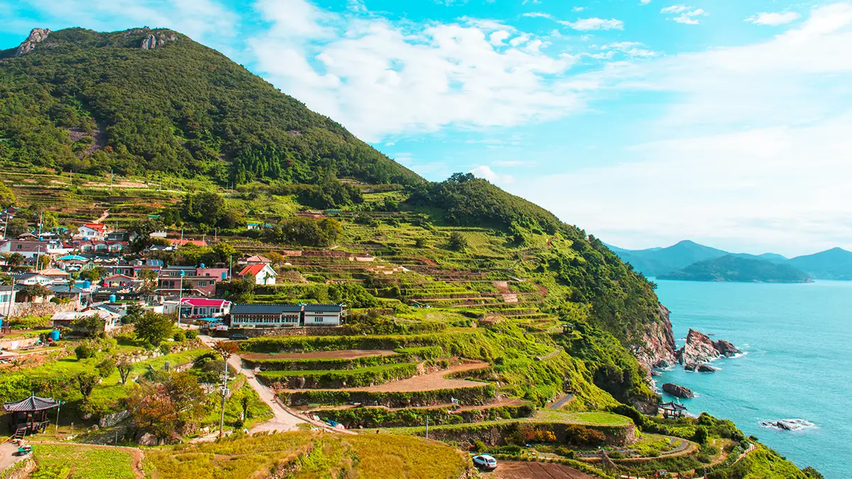 남해 가천 다랭이마을