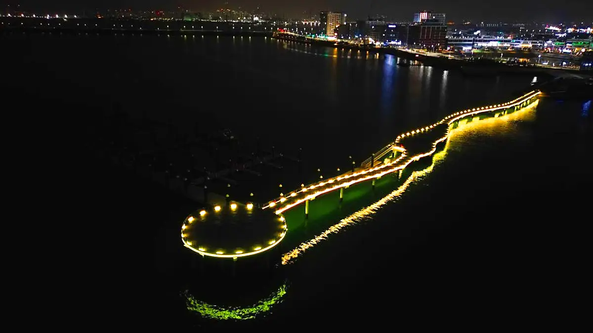 시화호 거북섬 경관브릿지 시화호 거북섬 경관브릿지