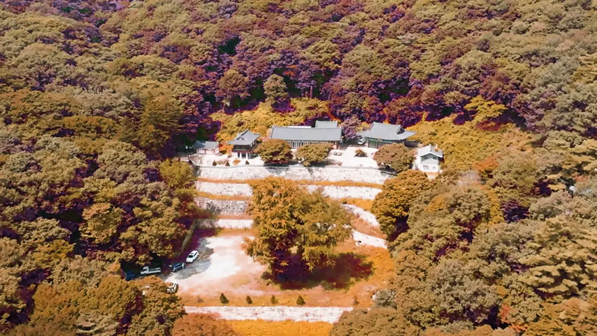 순창 구암사 가을 전경 순창 구암사 가을 전경