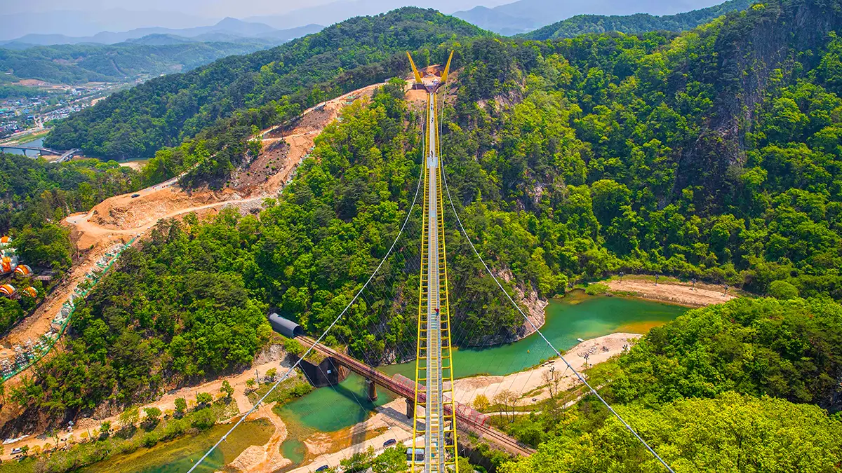 원주 소금산 그랜드밸리 울렁다리