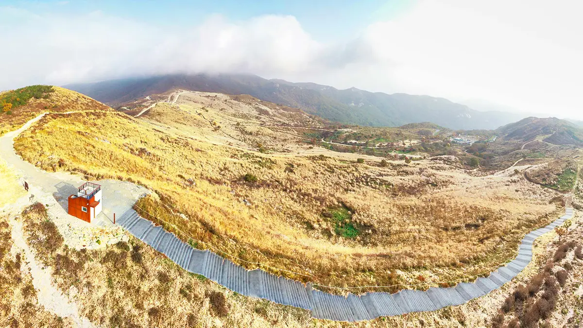 황매산 억새 코스