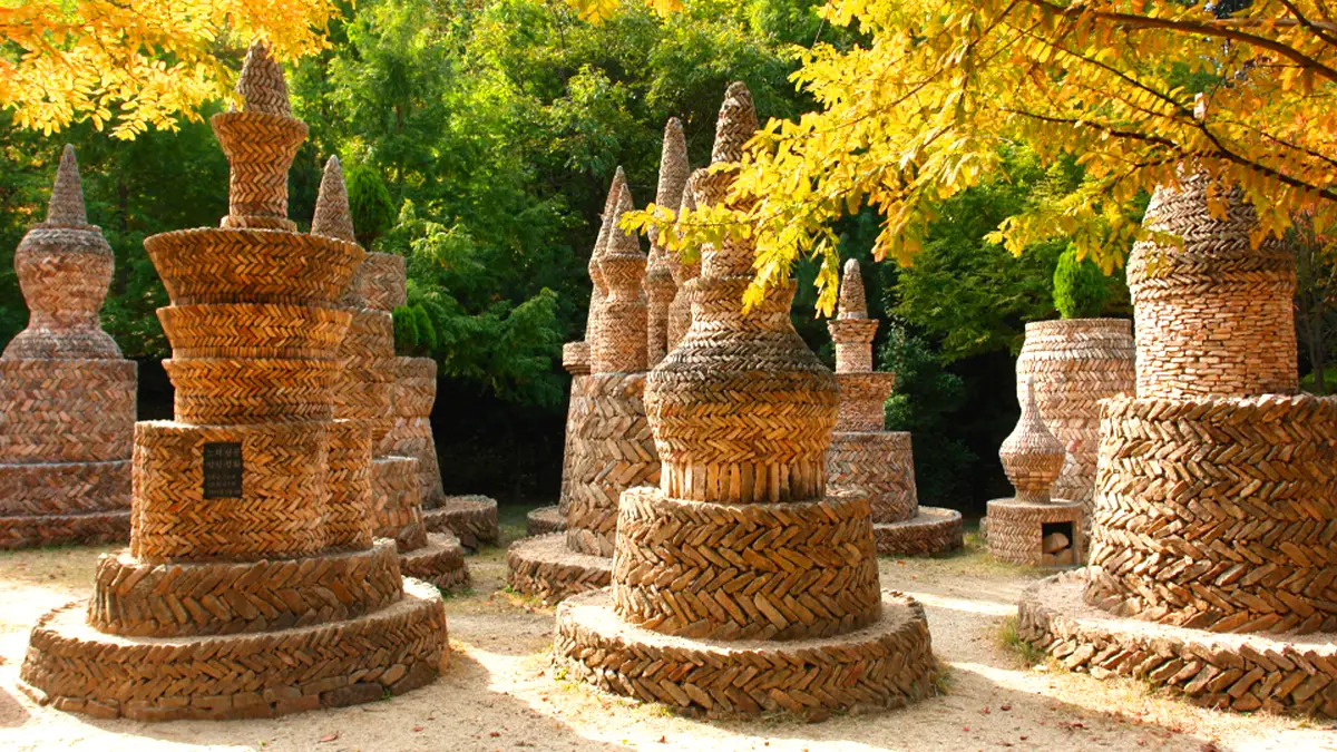 상소동 산림욕장 돌탑 상소동 산림욕장 돌탑