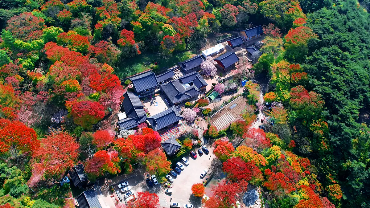 개심사 전경 개심사 전경