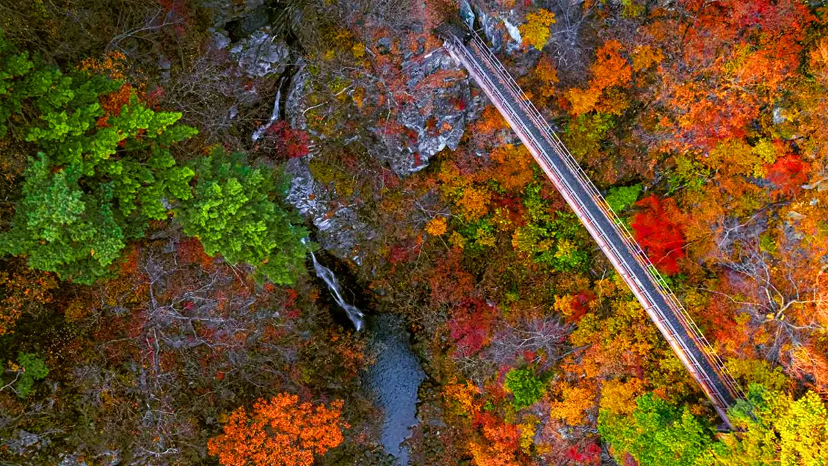 소백산 희방폭포