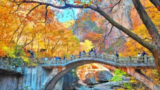 용추폭포 가는길