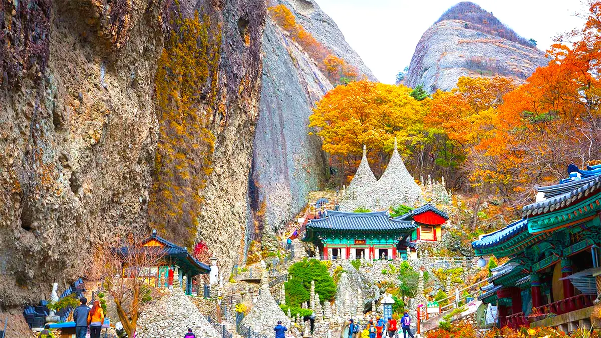 진안 마이산 탑사