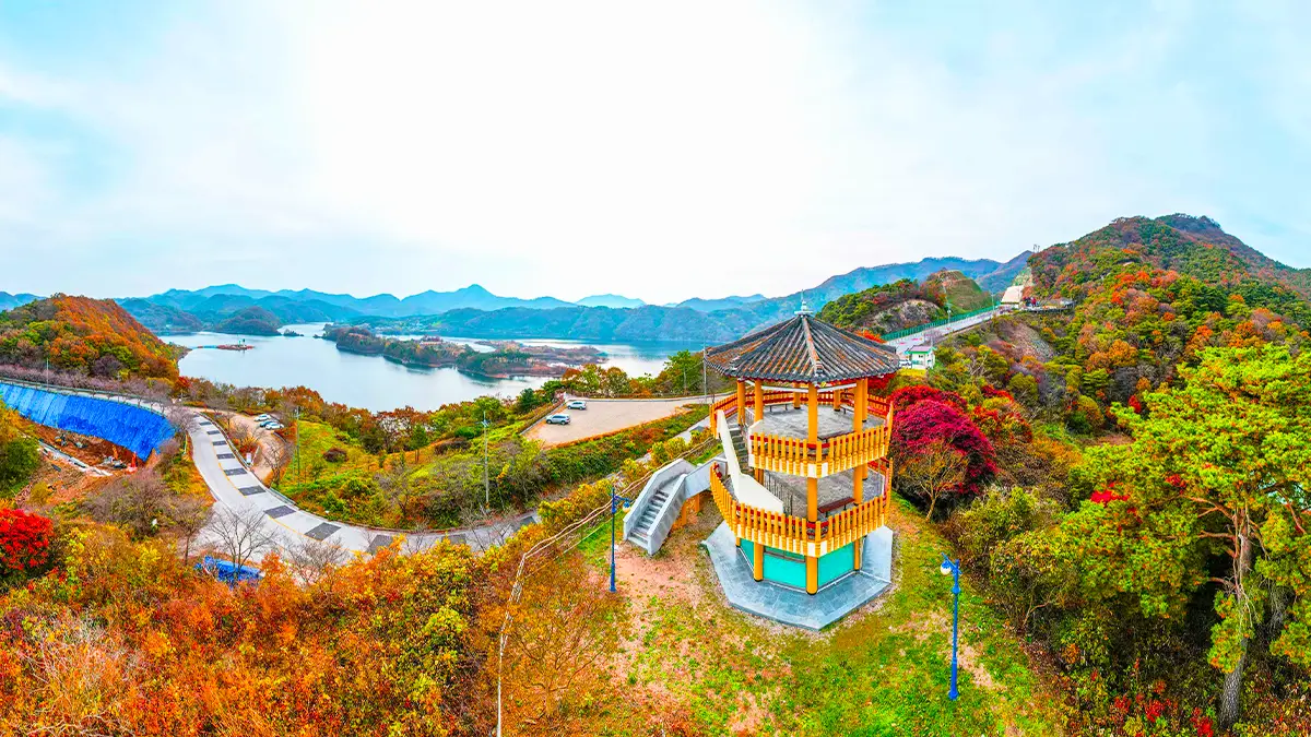 옥정호 국사봉 전망대