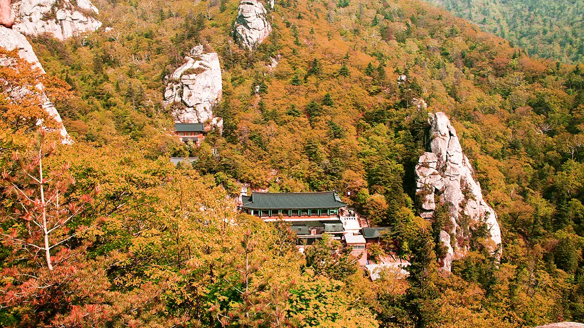 봉정암 전경 봉정암 전경