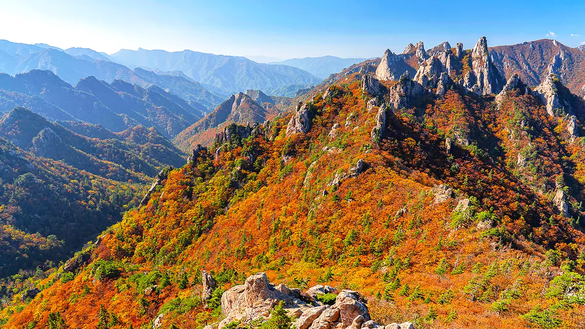 설악산 가을 풍경