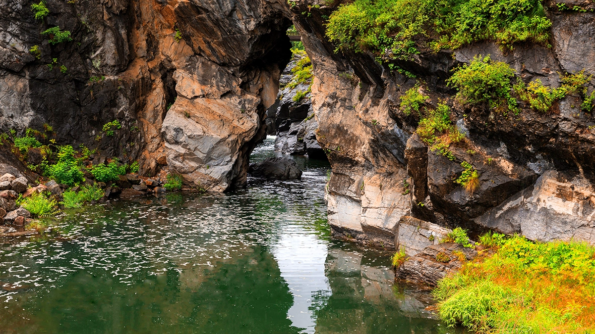 태백 구문소 가을풍경