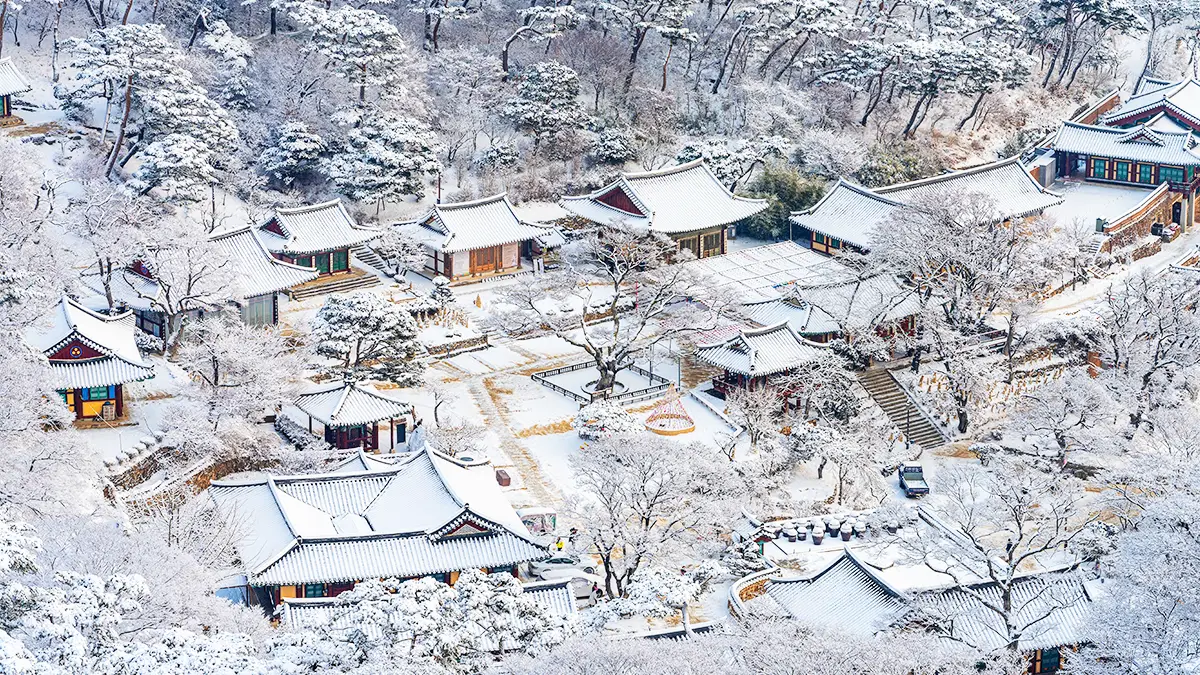 강화 전등사 전경 강화 전등사 전경