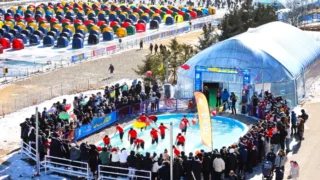 평창송어축제 풍경