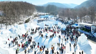 태백산 눈 축제 모습