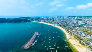 울산 동구 일산해수욕장